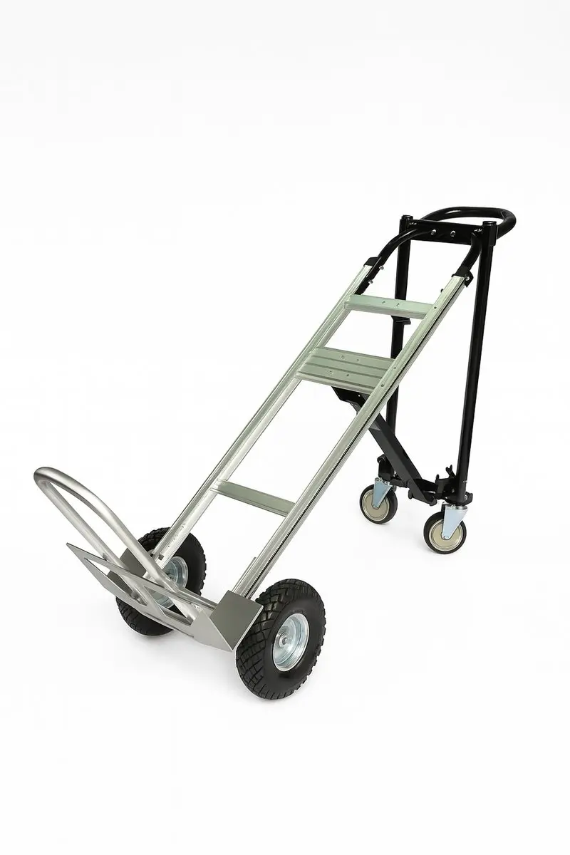 HBM Machines Opvouwbare Aluminium Steekwagen 3-in-1 - 350 kg