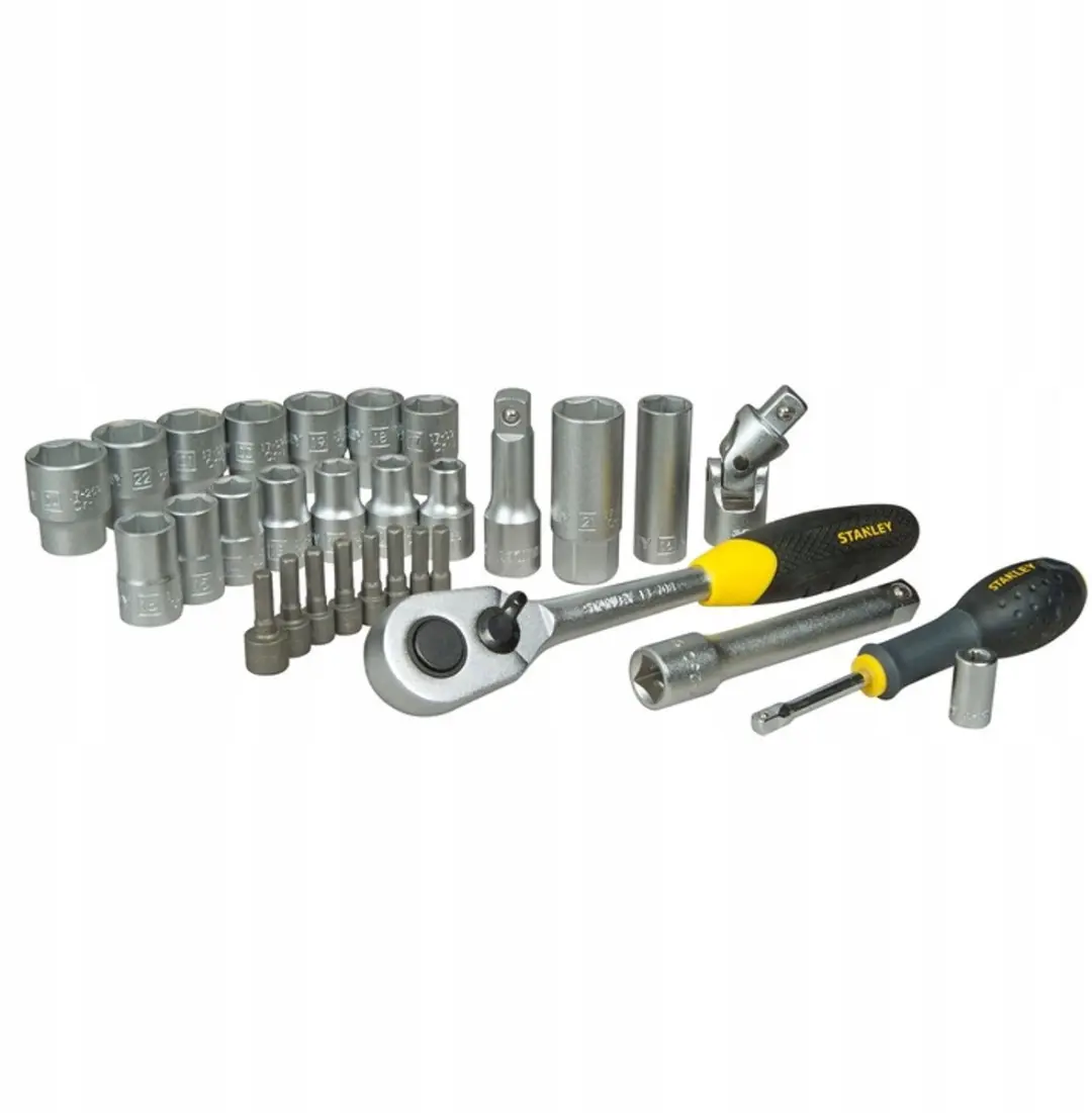 Stanley Dopsleutelset 1/2" 30-delig - Chroom satijn
