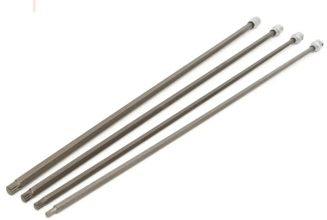 HBM Aandrijfasschroeven Spie Doppen M8-M14 800mm - 4-delig - Chromevanadium - afbeelding 3 van 3