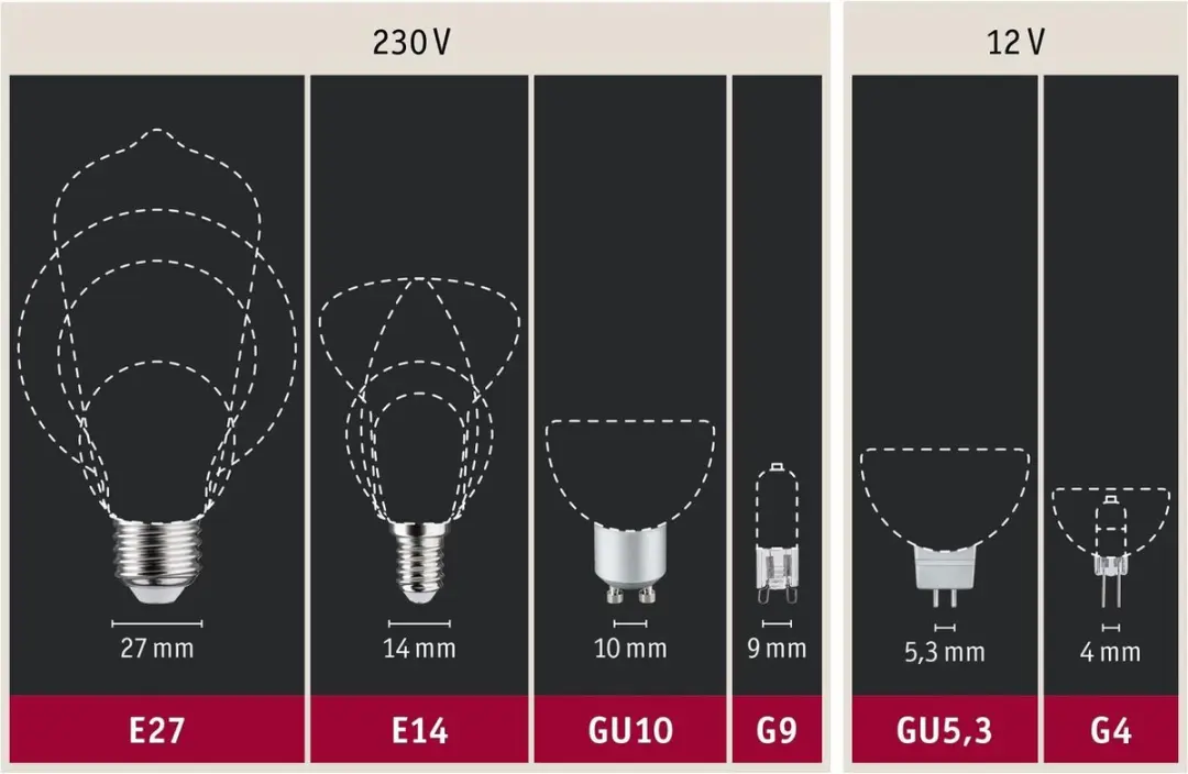 Paulmann Filament LED Kogellamp E27 2x5W 2700K - 2 Stuks