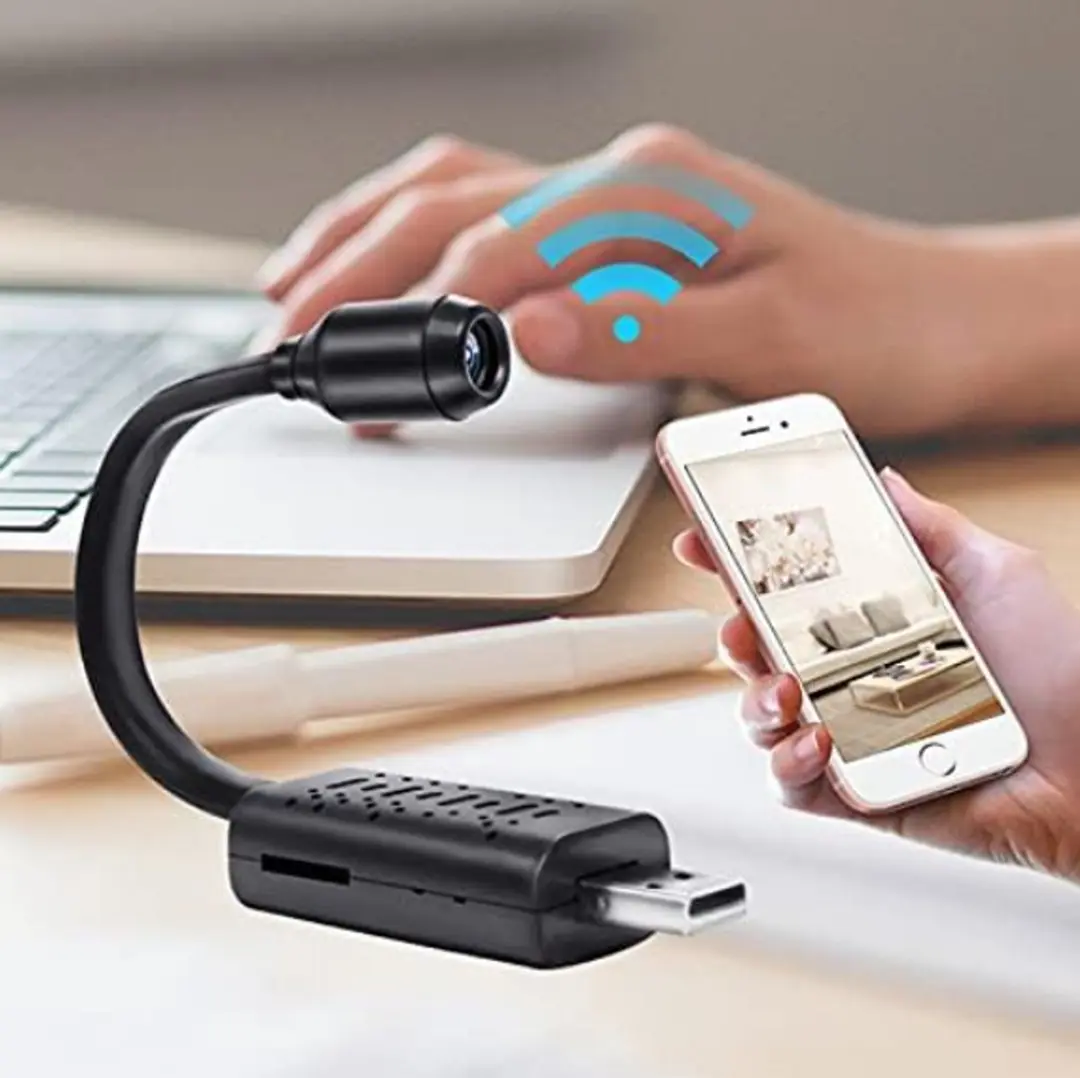 RedParrot USB Mini WiFi Inspectiecamera 8mm - 800mAh - Zwart
