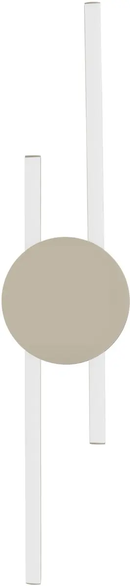 Eglo Venticello Plafondlamp LED 75cm - Zandkleur/Wit