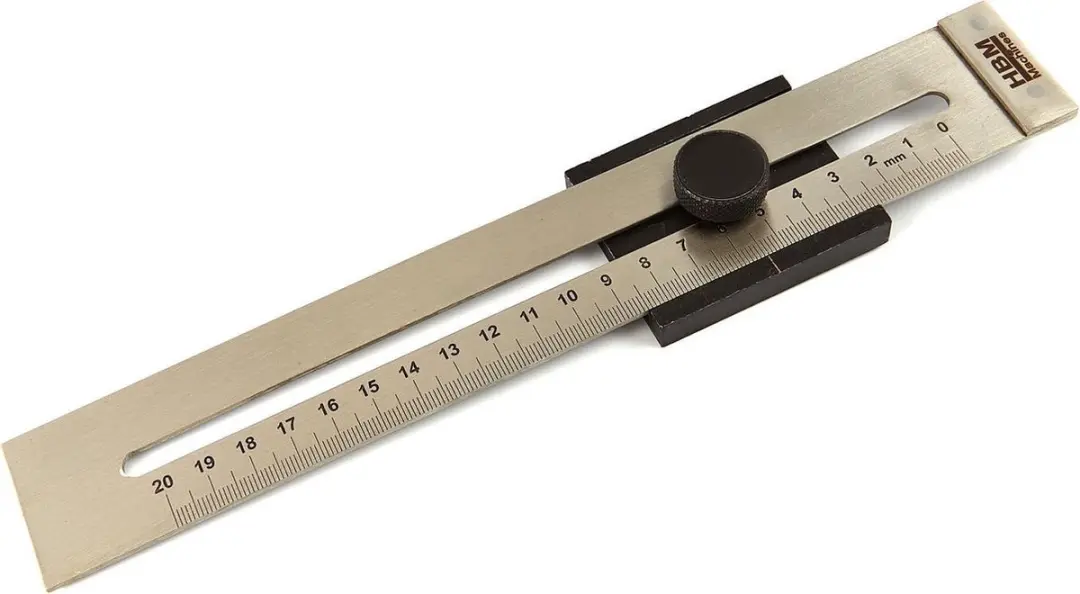 HBM Afkras Liniaal Model 1 300mm