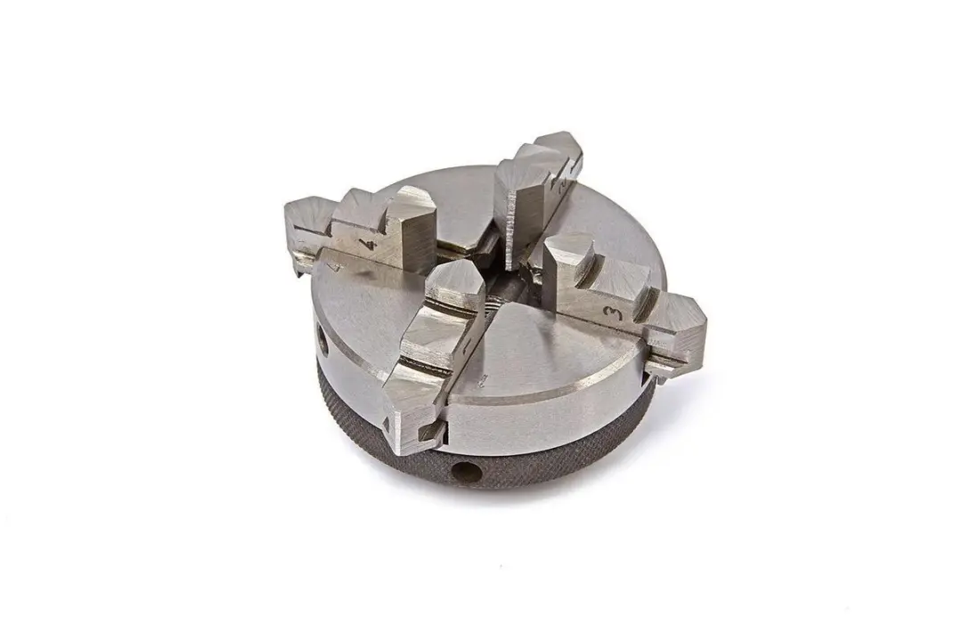HBM Zelfcentrerende 4-Klauwplaat 65mm M14x1 - Zilver