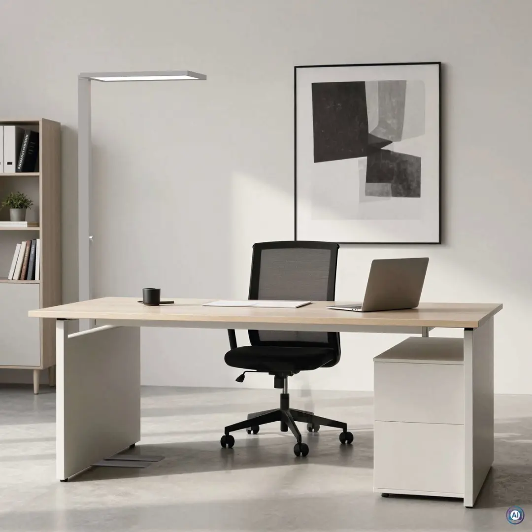 MAUL MAULcano LED Vloerlamp 195,5cm - 4x13W - Zilver