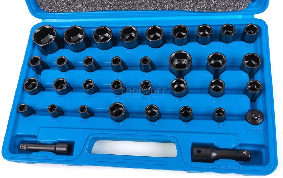 HBM 35-delige Krachtdoppenset 27mm