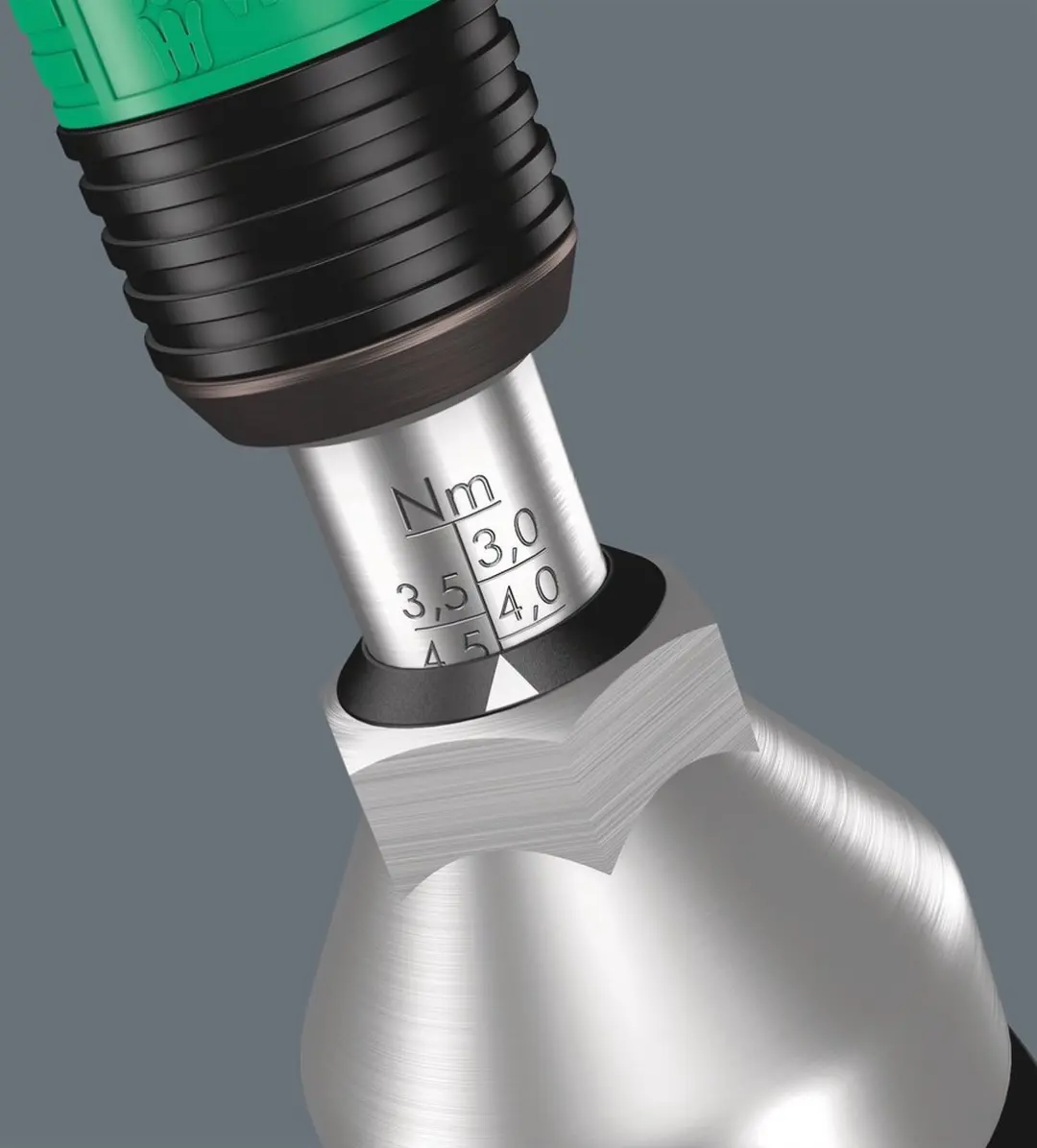 Wera Kraftform 3791069 Instelbare Momentschroevendraaier - 4.0-8.8 Nm - Groen