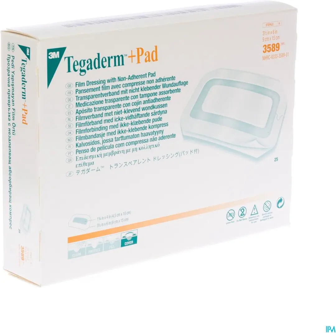 3M Tegaderm+Pad 9x15cm - 5 Stuks