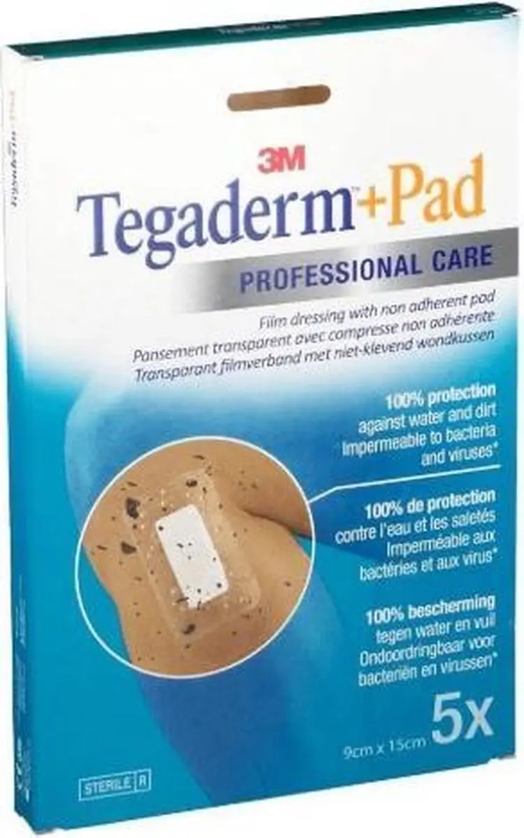 3M Tegaderm+Pad 9x15cm