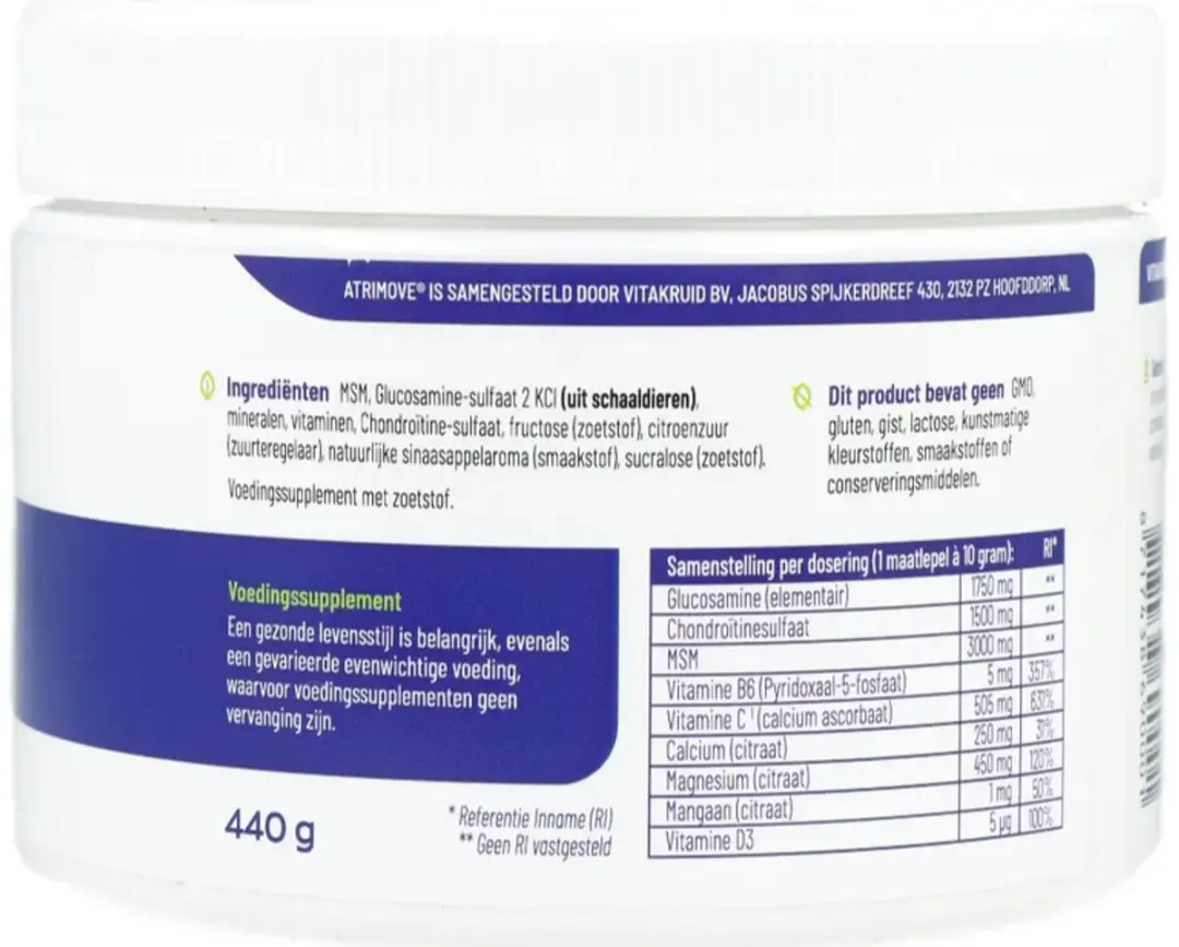 Vitakruid Atrimove 440g - 2 Stuks - afbeelding 6 van 6