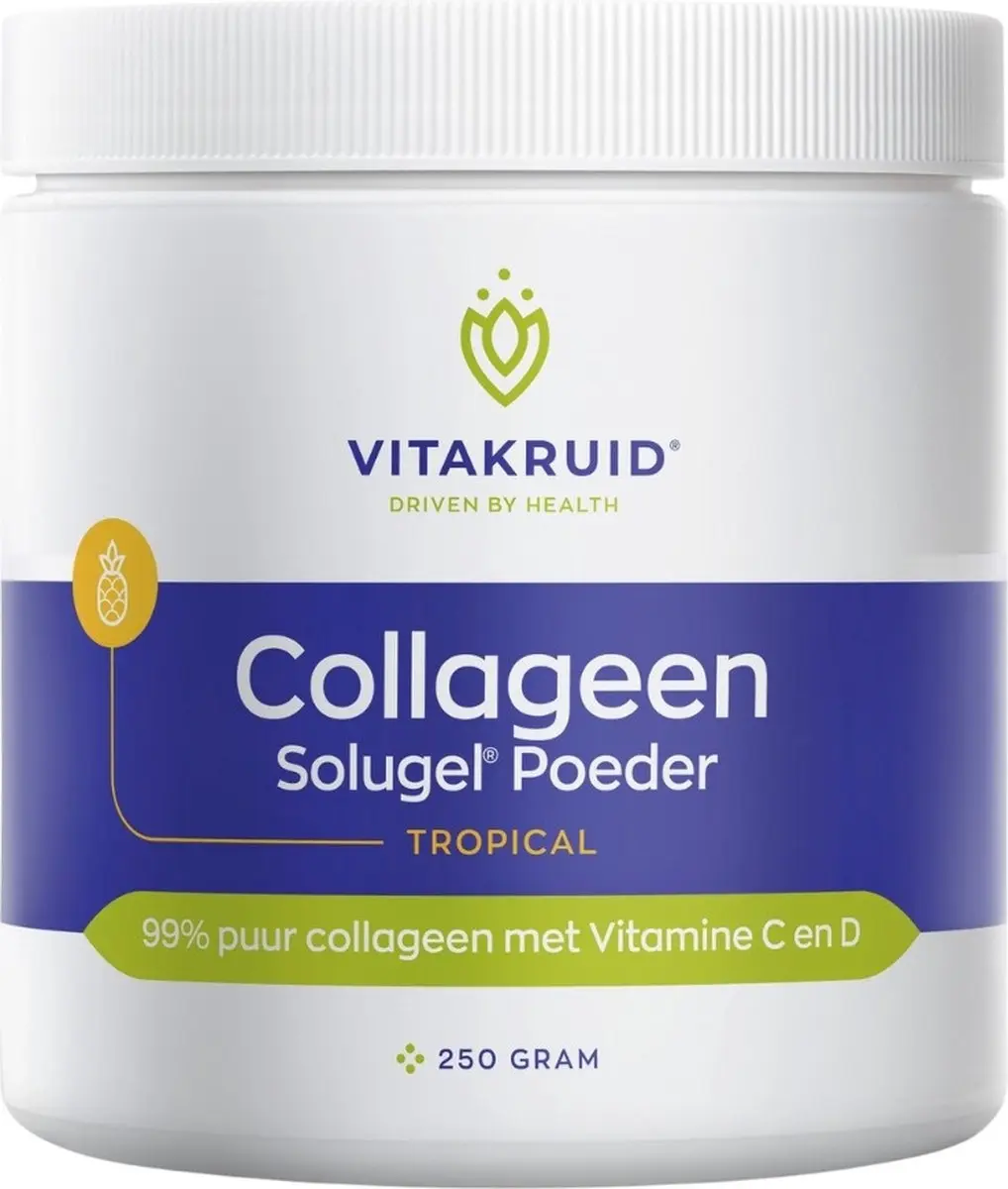 Vitakruid Collageen Solugel Poeder 250g - afbeelding 6 van 6