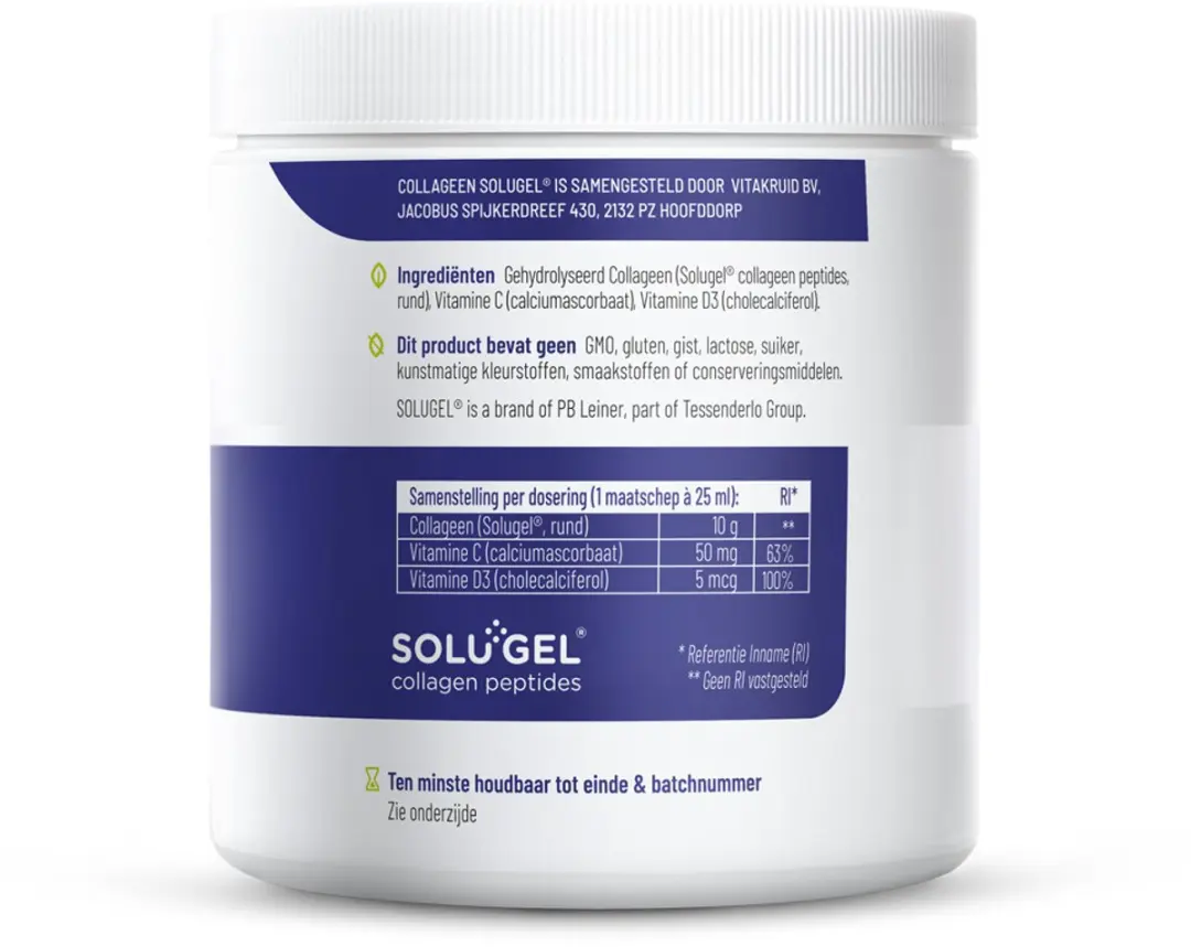 Vitakruid Collageen Solugel Poeder 250g