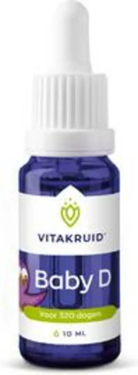 Vitakruid Baby Vitamine K & D 2x10ml