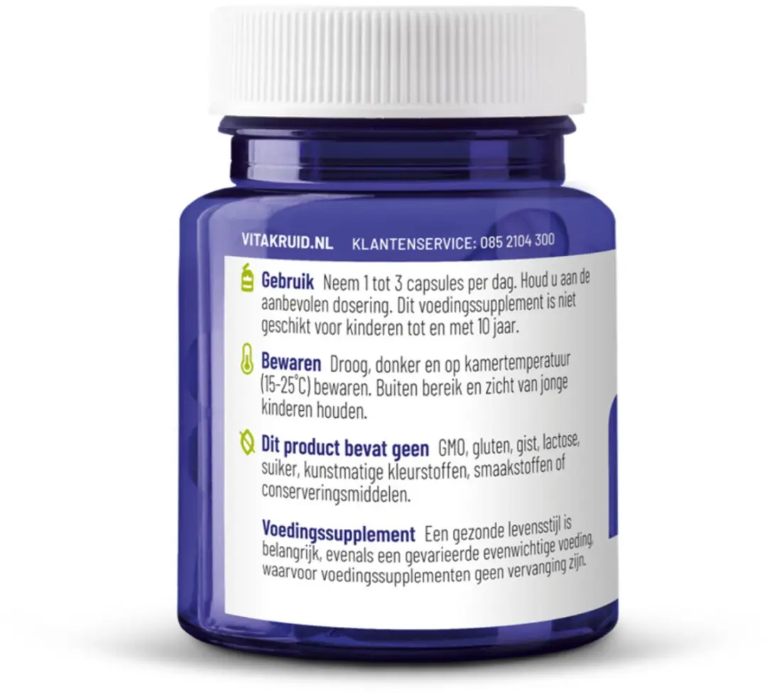 Vitakruid Vitamine D3 K2 Softgels - 180 Stuks