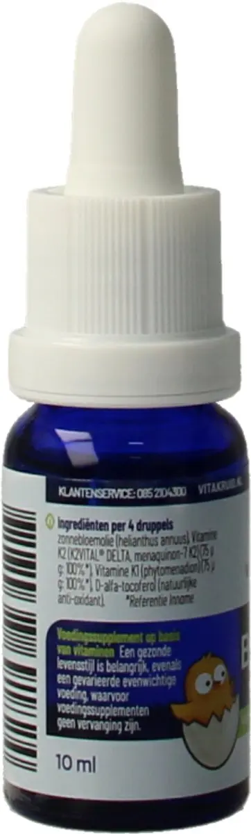 Vitakruid Vitamine K Baby 10ml - afbeelding 6 van 6