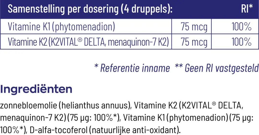 Vitakruid Vitamine K Baby 10ml