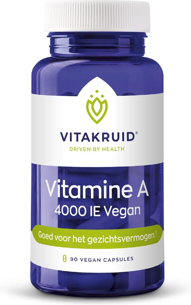 Vitakruid Vitamine A 4000 IE Vegan