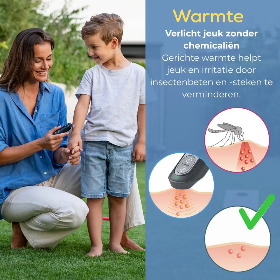 Beurer BiteX Max BR110 Insectenbeetverzachter - Oplaadbaar - Zwart