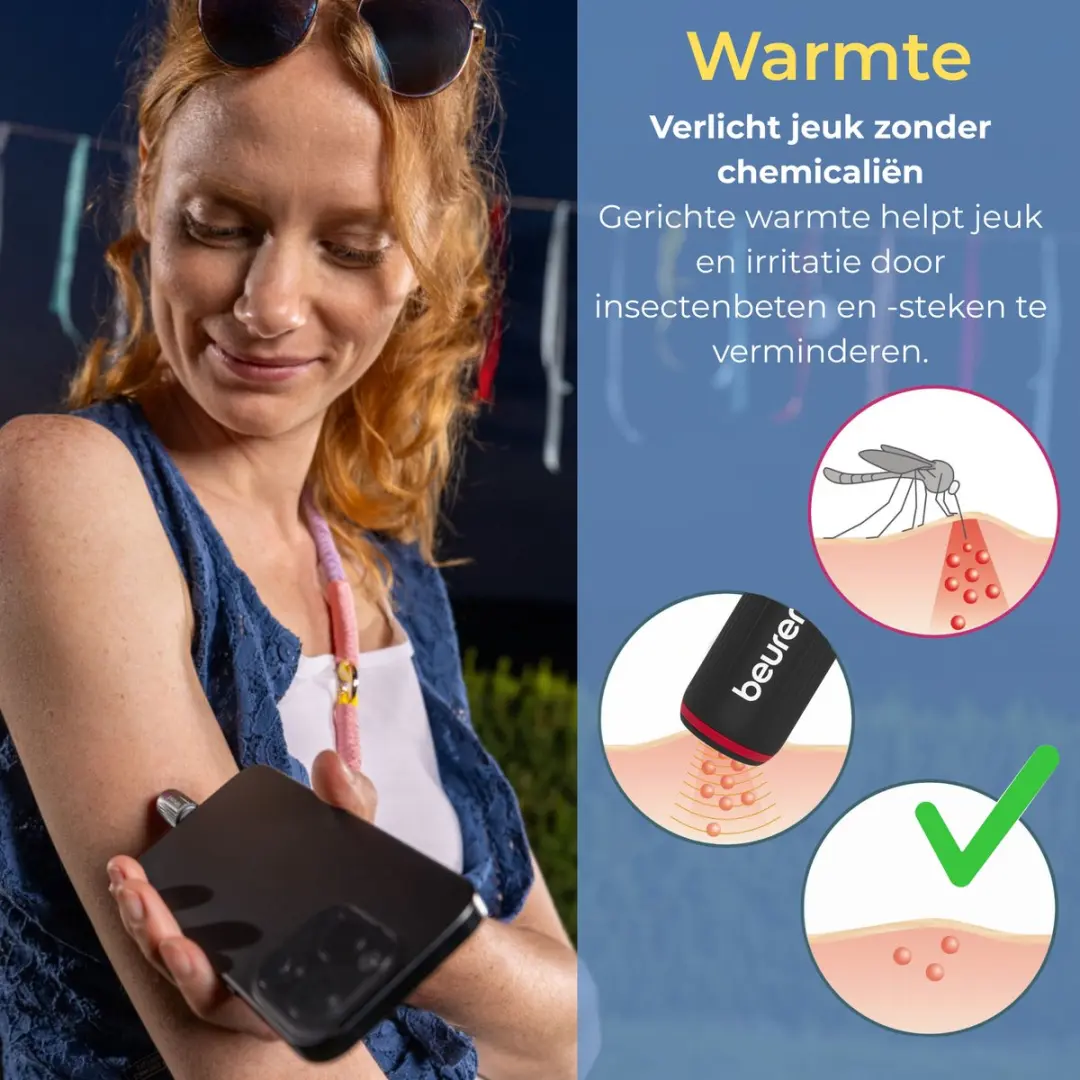 Beurer BiteX Go BR70 Insectenbeetheler - Zwart
