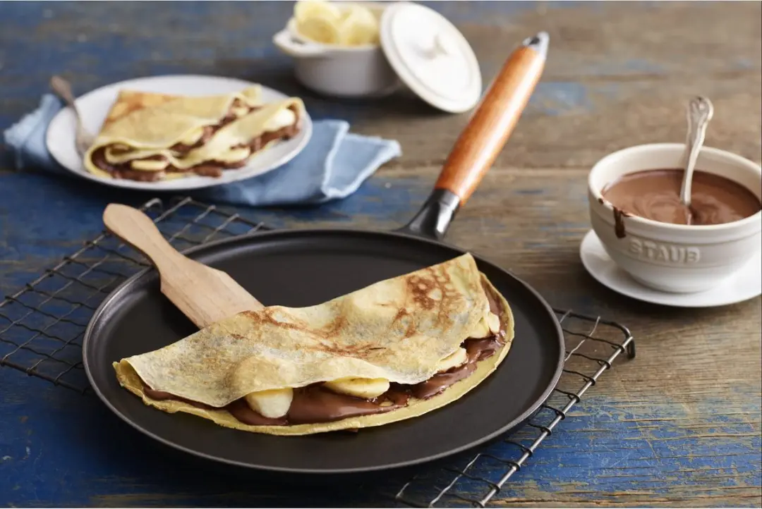 Staub Pannenkoekenpan 28cm - Zwart