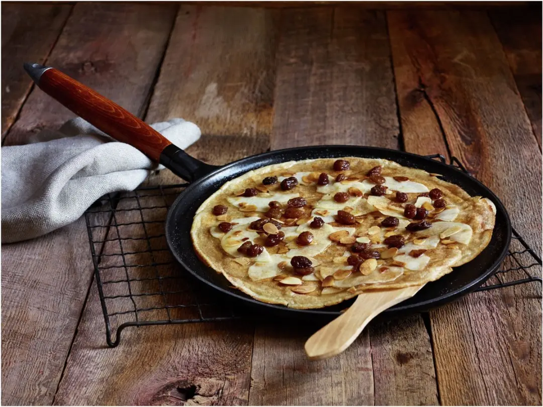 Staub Pannenkoekenpan 28cm - Zwart - afbeelding 6 van 6