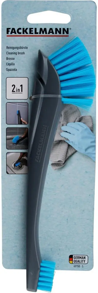 Fackelmann Tecno Reinigingsborstel 60150 - Grijs/Blauw