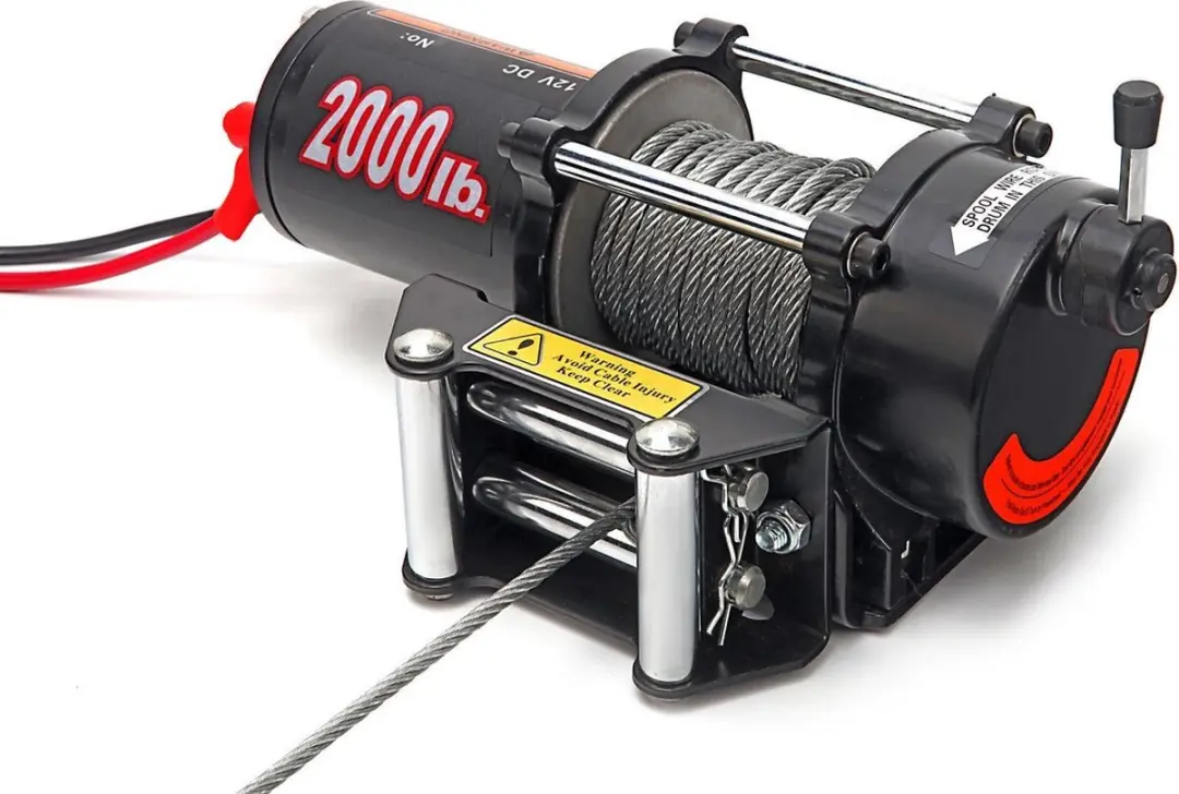HBM 12V Bumperlier 900 Kg - 8m Kabel met Haak