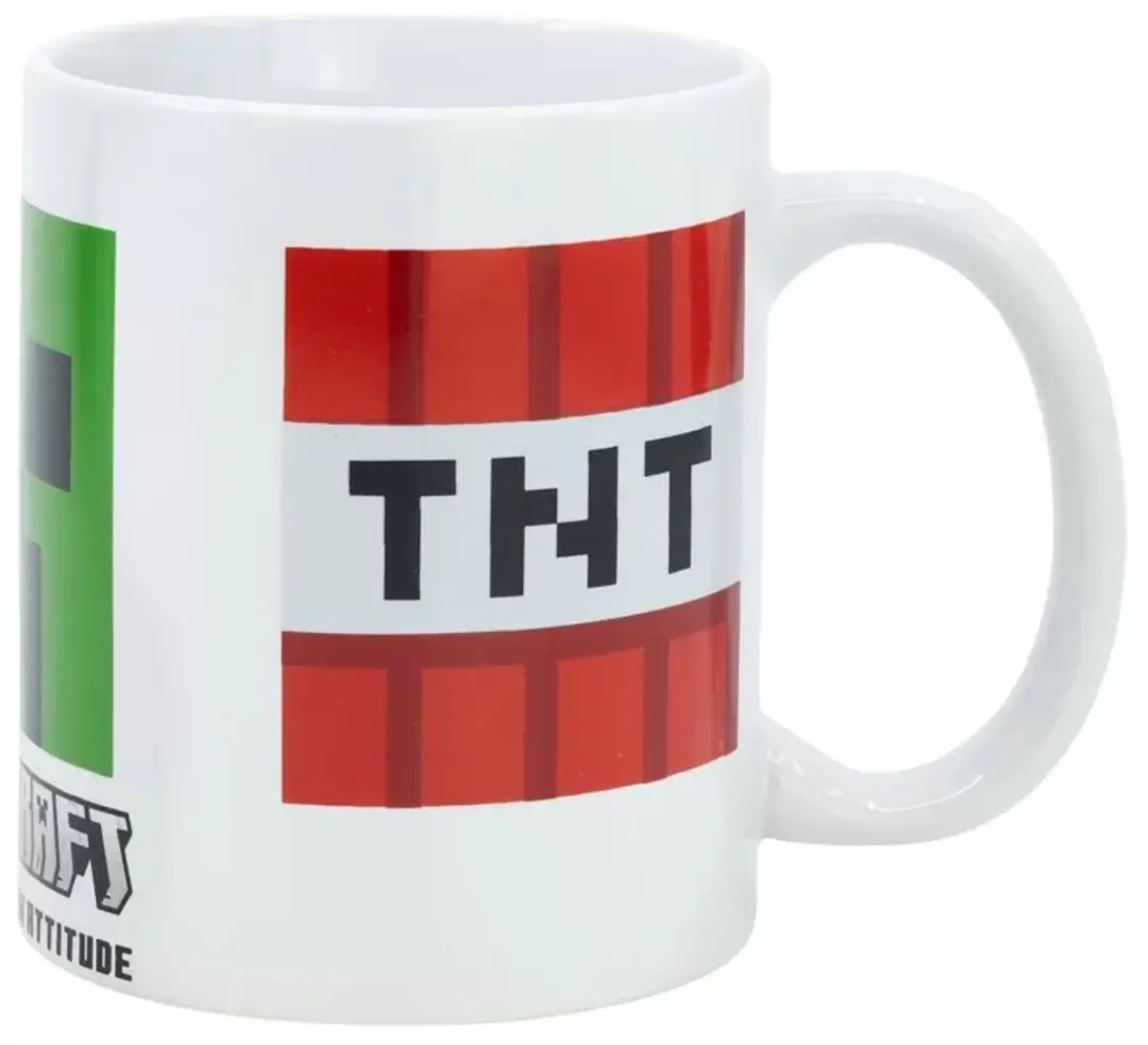 Minecraft Mok TNT Creeper Design - 325ml Keramiek