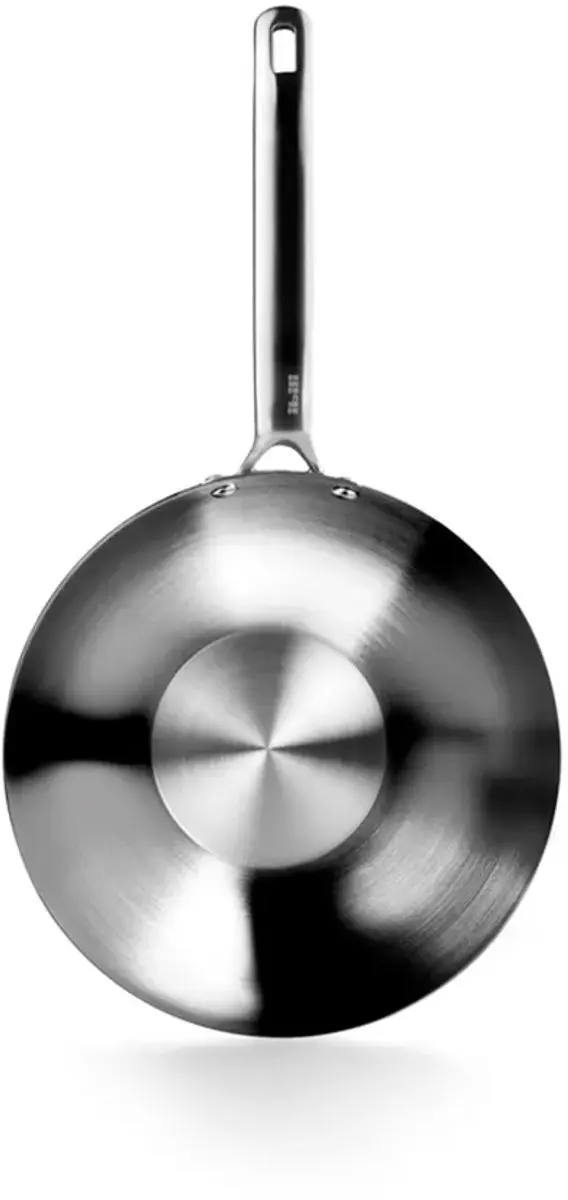 Ibili 5ply Element Wok 28cm - Zilver