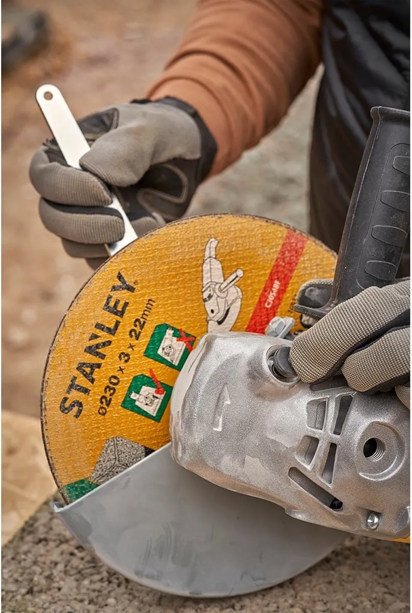 Stanley FATMAX FMEG225VS Haakse Slijper 125mm 2000W - afbeelding 6 van 6