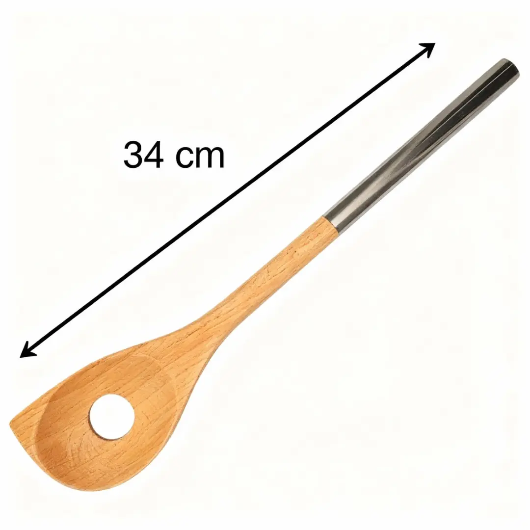 Fackelmann Houten Lepel 34cm - Boissellerie - 30374