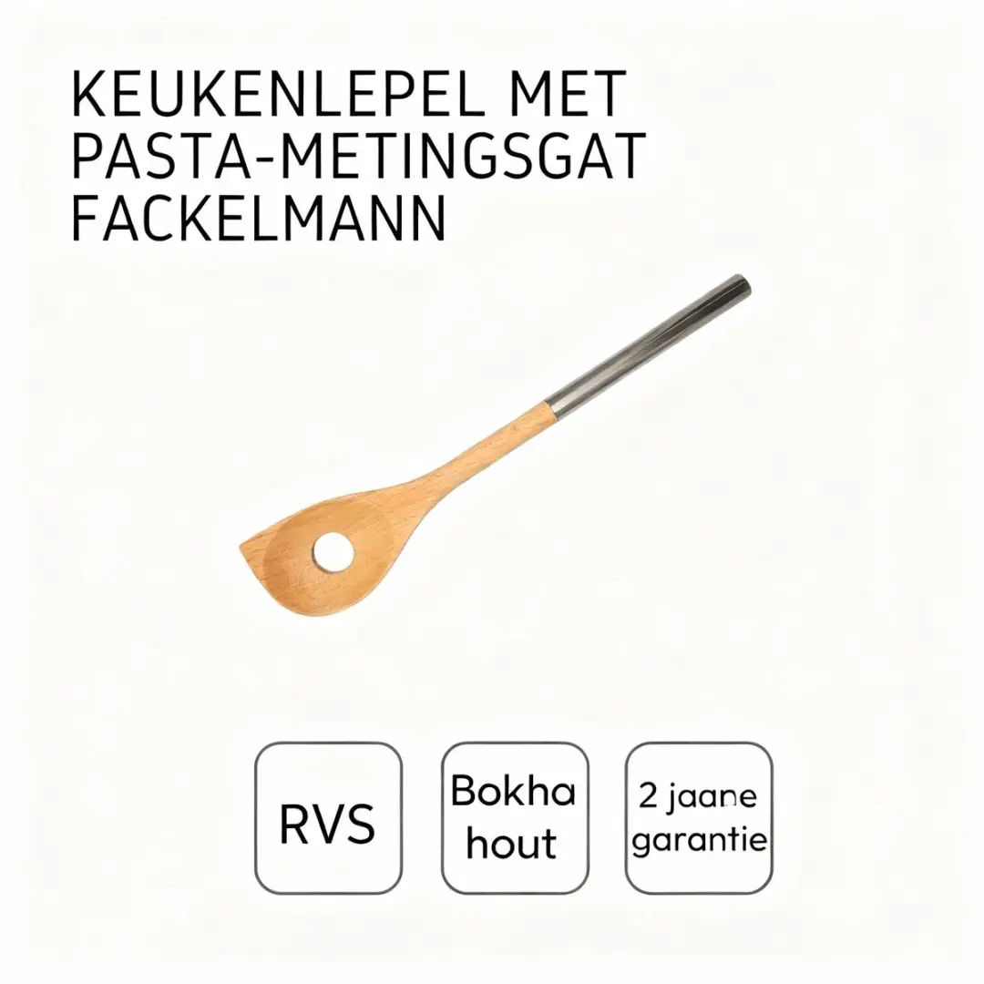 Fackelmann Houten Lepel 34cm - Boissellerie - 30374