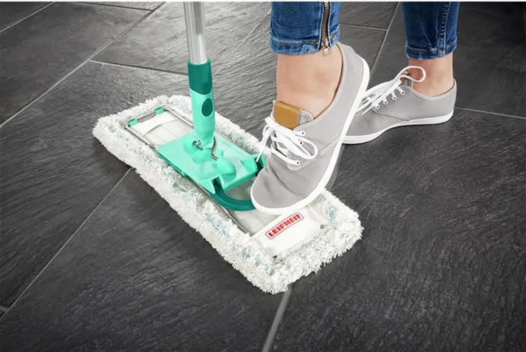 Leifheit Profi XL Vloerwisser 140cm - 42cm Wijbreedte - Turquoise/Grijs