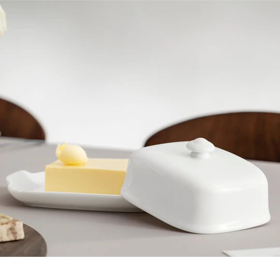 Villeroy & Boch Royal 1044121870 Boterpotje - Wit