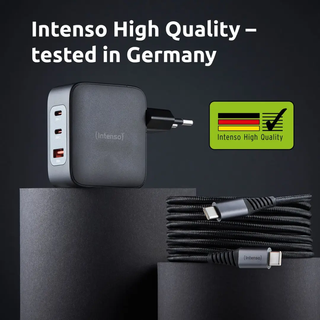Intenso 7810010 Netvoeding Inverter 100W - Zwart