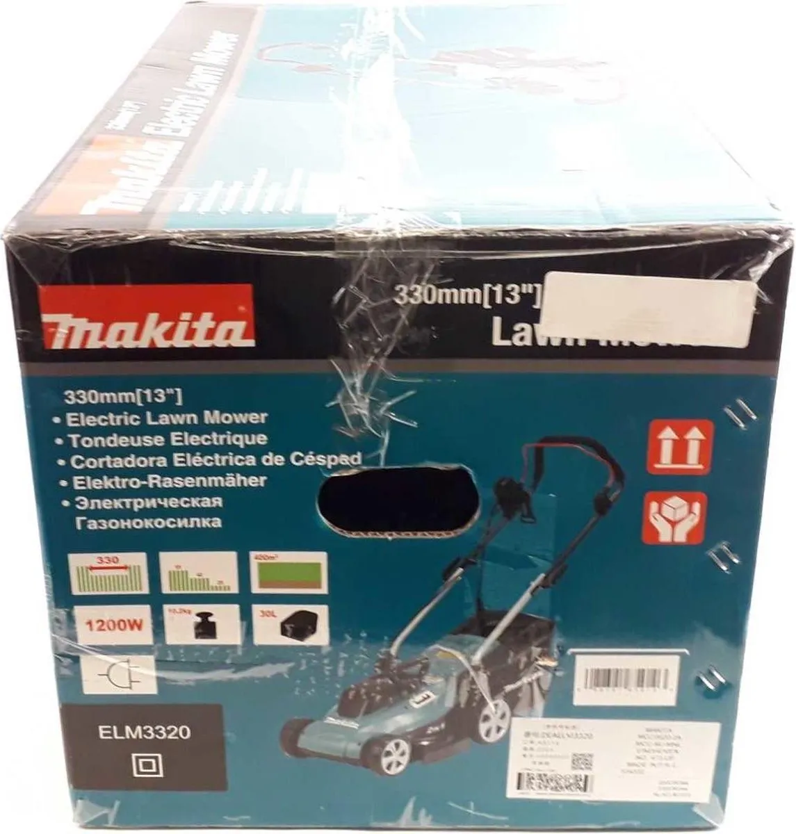 Makita ELM3320 Grasmaaier 1200W - 33cm - 3 standen