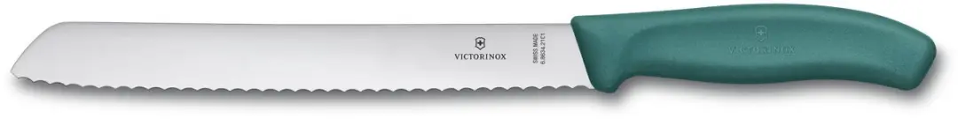 Victorinox Swiss Classic Broodmes 21cm - Groen