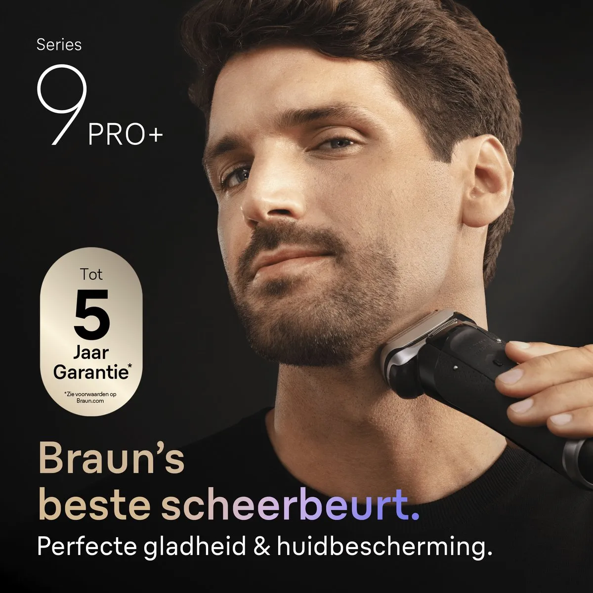 Braun Series 9 PRO+ 9600S Elektrisch Scheerapparaat - Zwart