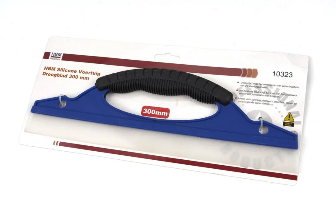 HBM Silicone Wisser 300mm - Blauw/Wit/Zwart