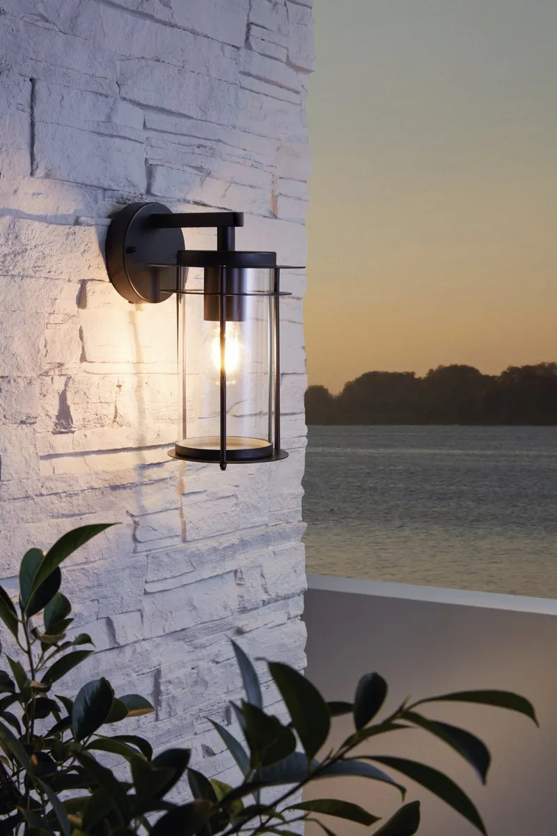 Eglo Valdeo Wandlamp IP44 - 1 Lichtpunt - Zwart - afbeelding 6 van 6