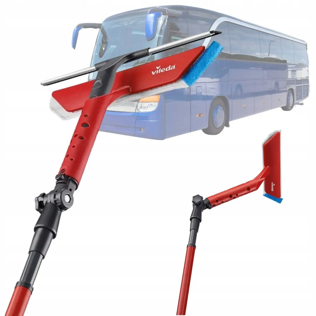 Vileda Telescopische Ramenwasser - 2-in-1 Zwart