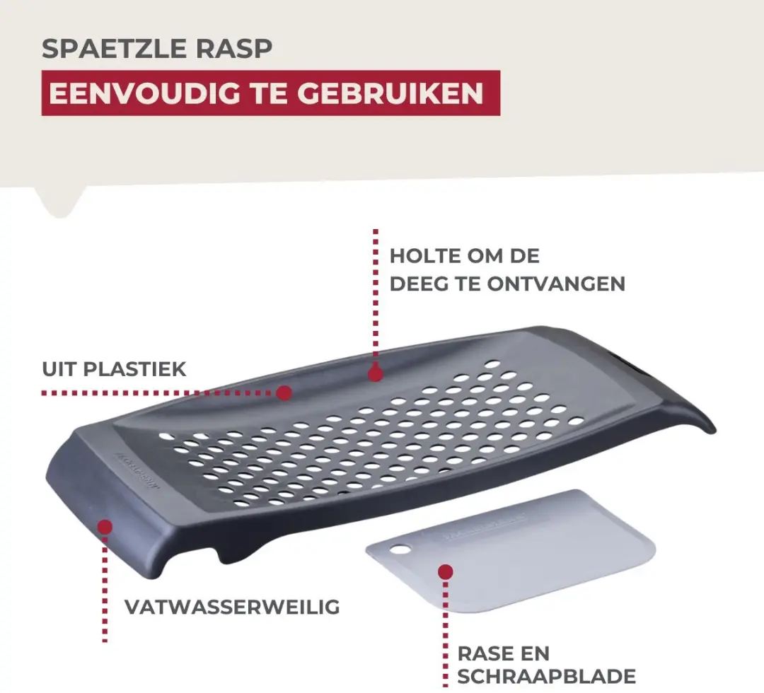 Fackelmann Spätzle Rasp 31cm - MPN 45443