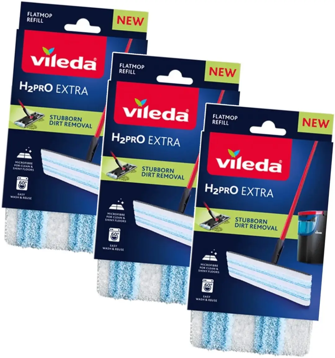 Vileda H2Pro Flatmop Vervanging