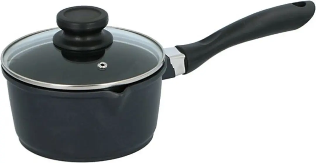 Alpina Steelpan met Deksel 16cm