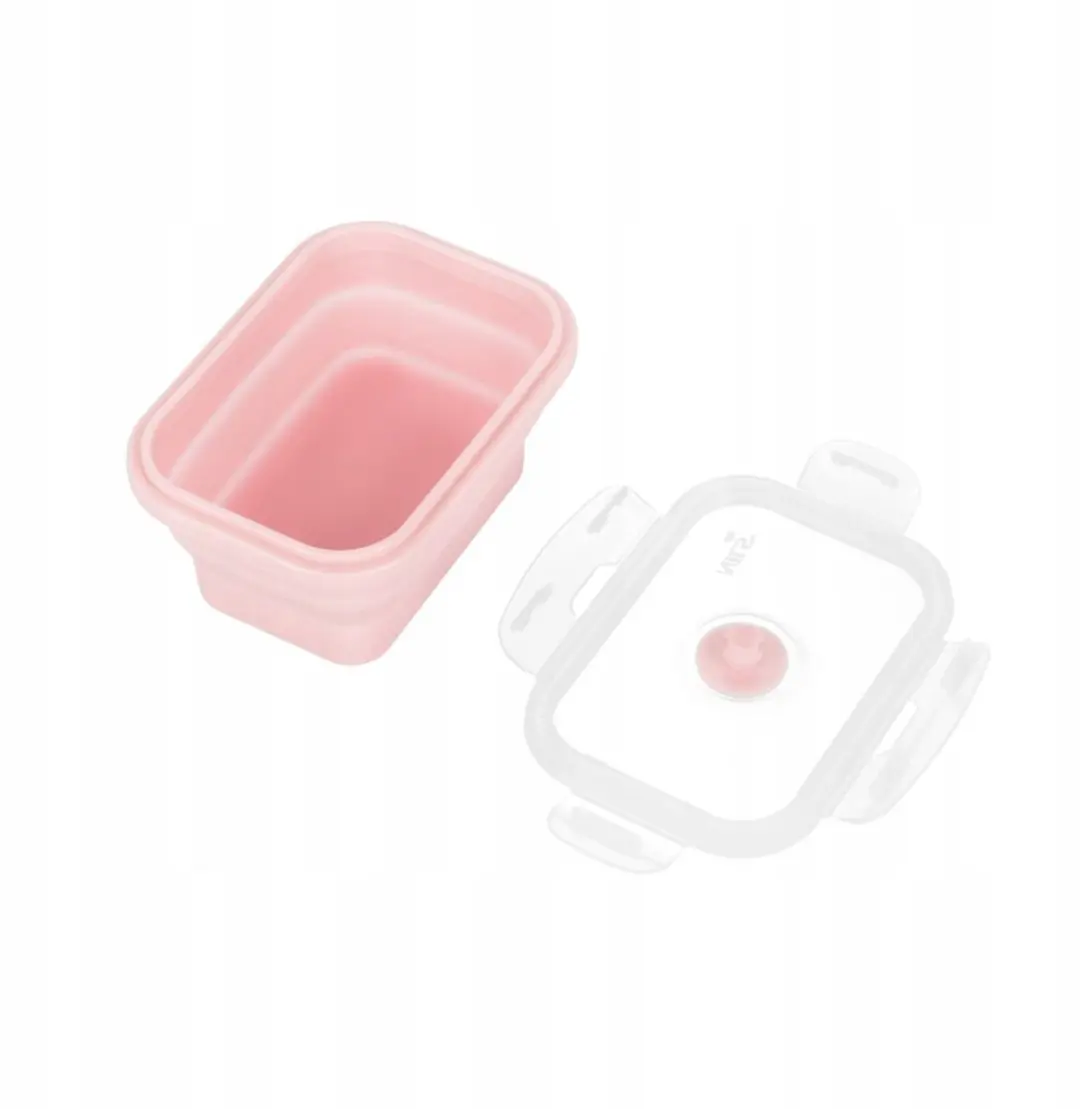 Nils Lunchbox Opvouwbaar Roze 355ml
