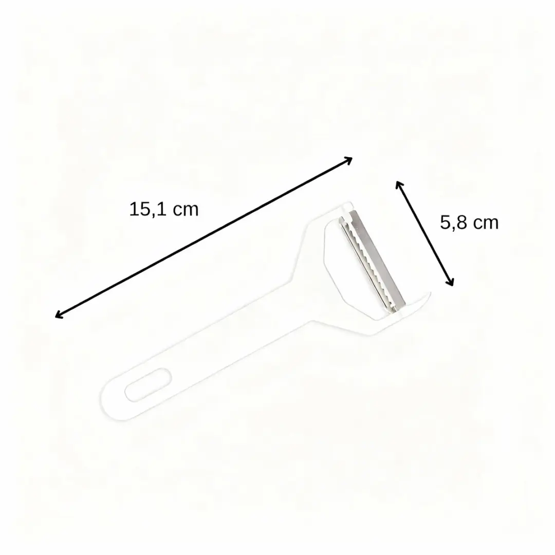 Fackelmann Groentesnijder Julienne 15cm - Roestvrij staal