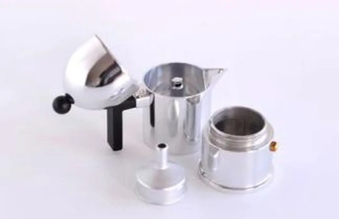 Alessi La Cupola Koffiezetter 3 Koppen - Zwart