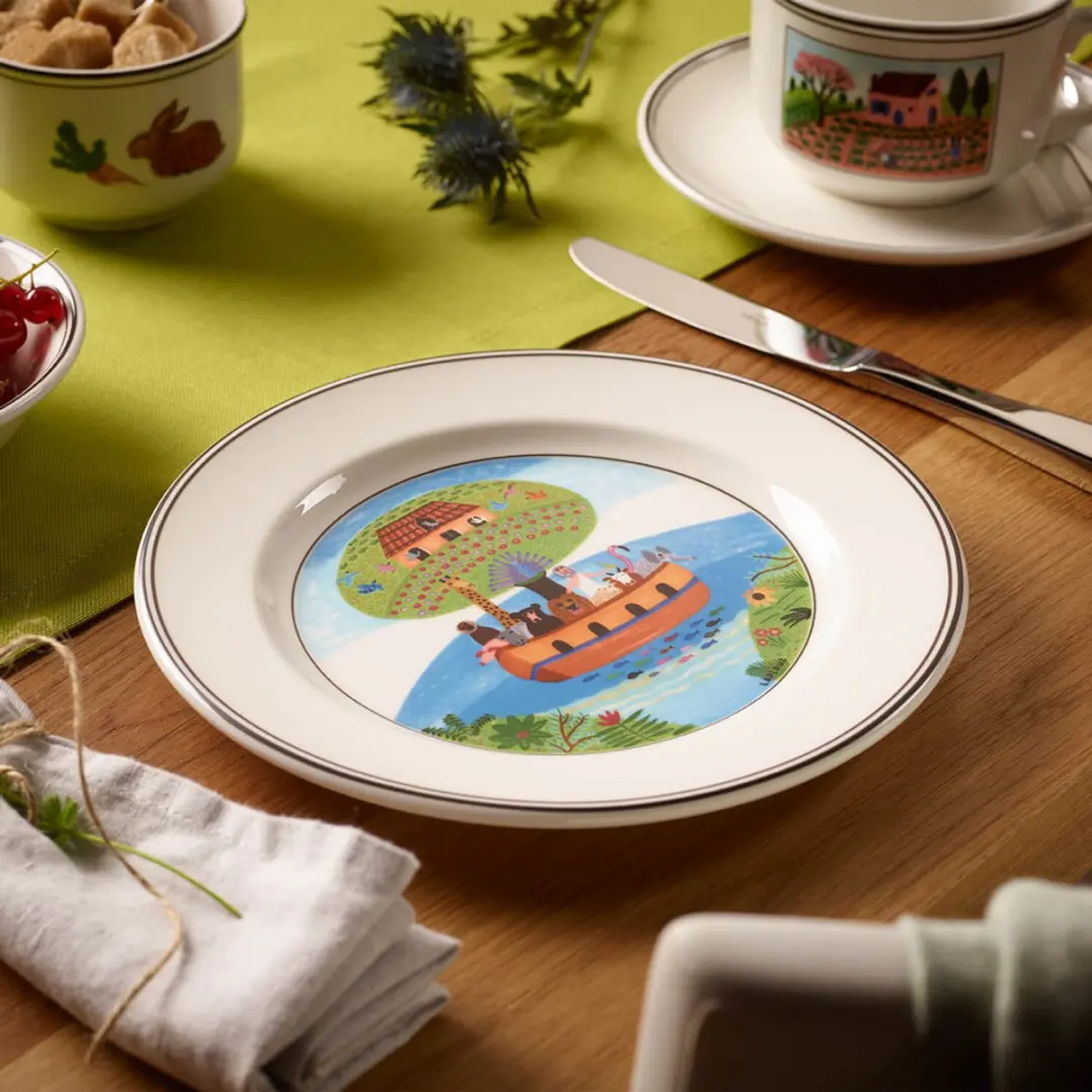 Villeroy & Boch Arche Noah Design Frühstücksteller - Ø21cm