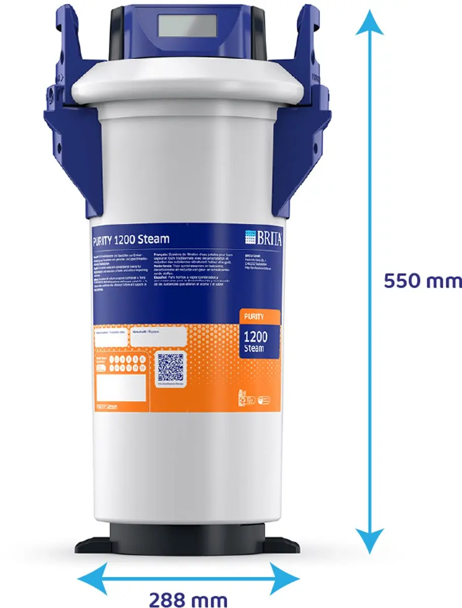 BRITA Purity 1200 Steam Waterfilter - Multicolor