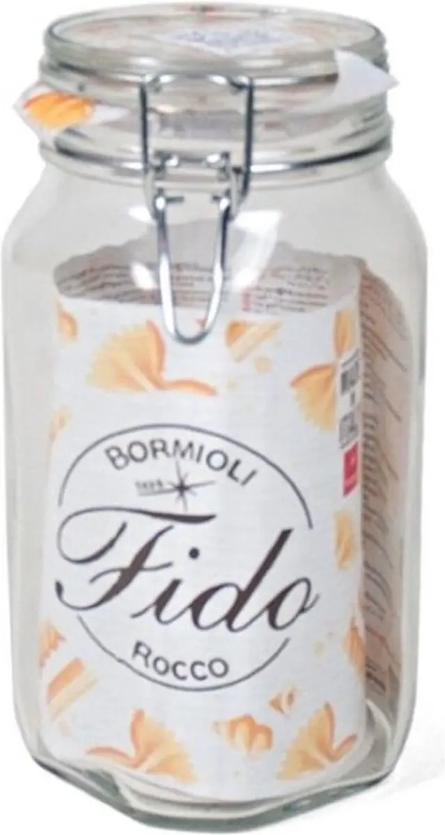 Bormioli Rocco Weckpotten 1,5L - 6 Stuks - Transparant